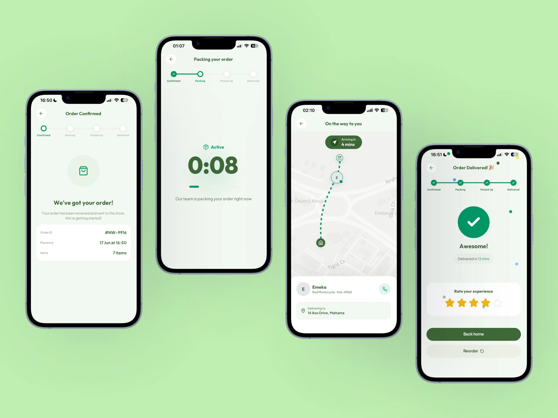 Order Tracking