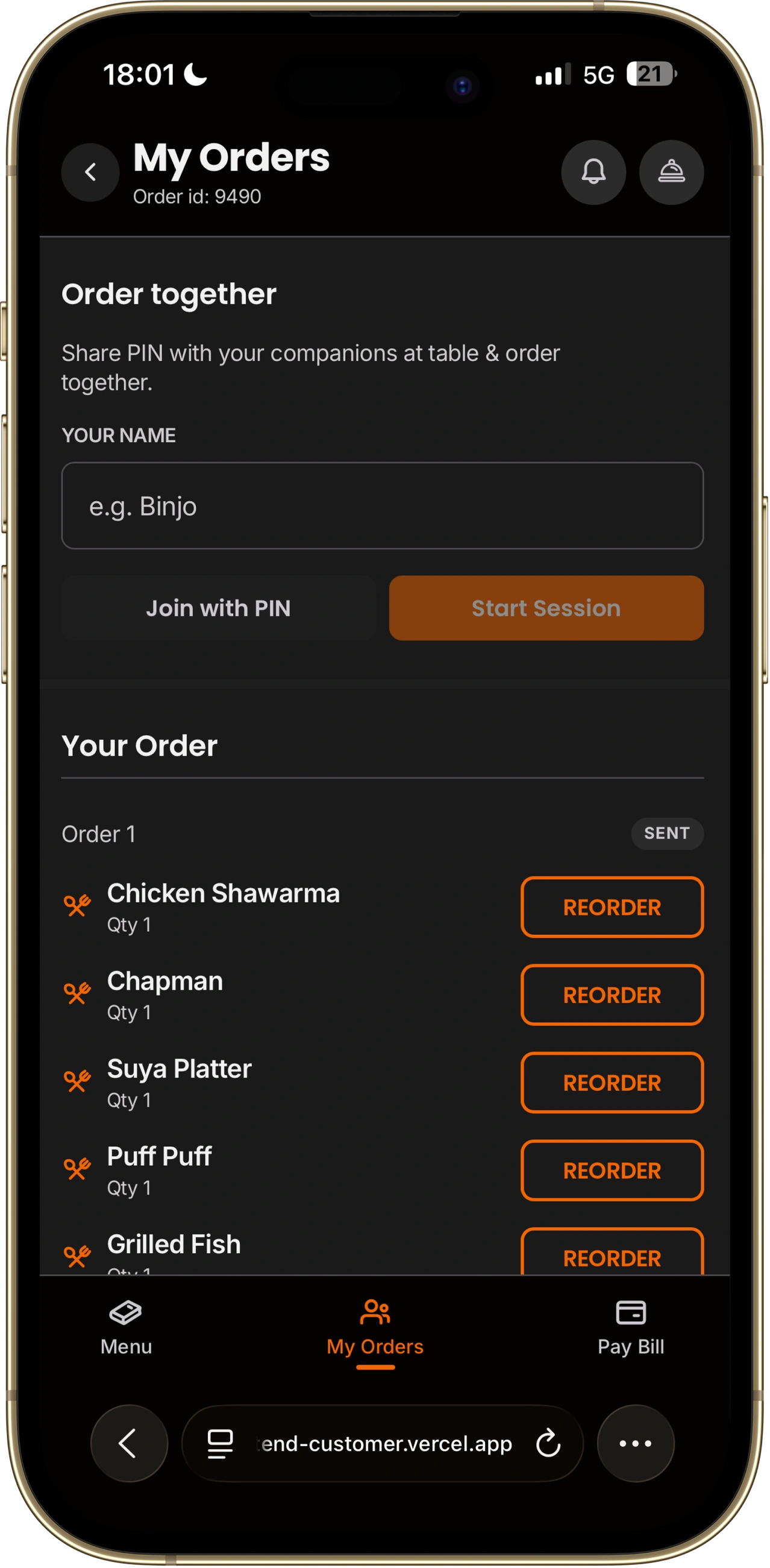 Oshap My Orders